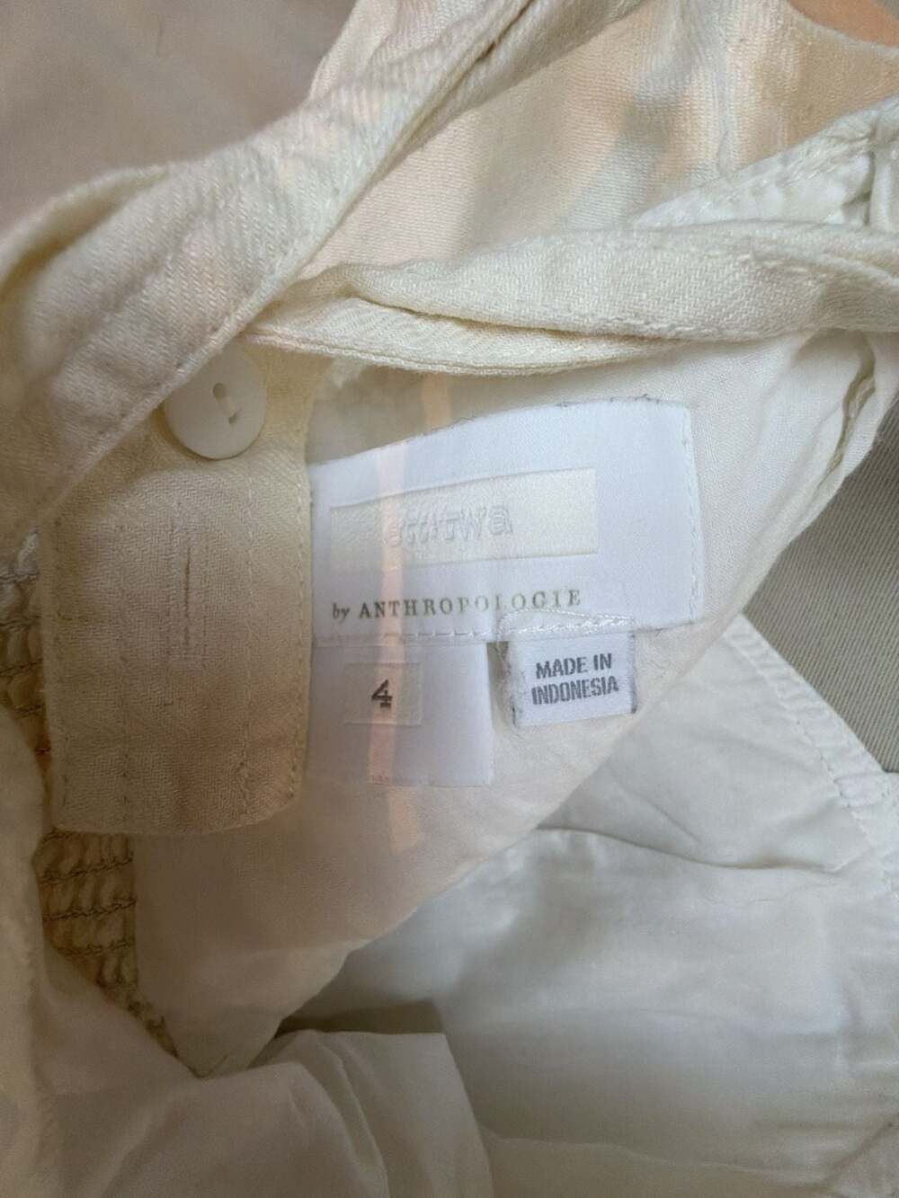 ett:twa by Anthropologie Alice Eyelet Crop Jumpsuit - Picture 3 of 3